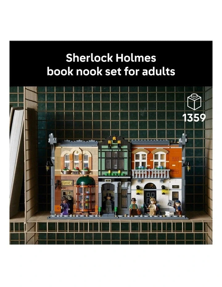 LEGO Icons Sherlock Holmes: Book Nook 10351