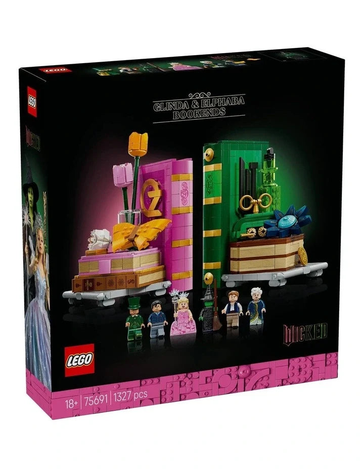 LEGO Wicked Glinda & Elphaba 75691 Bookends