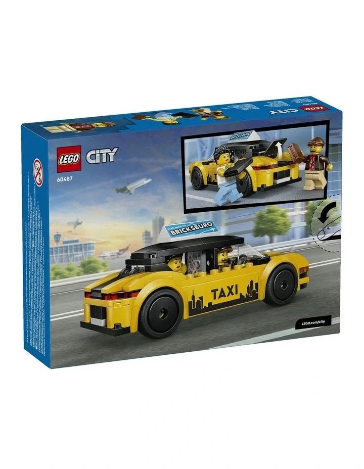 LEGO City Yellow Taxi 60487
