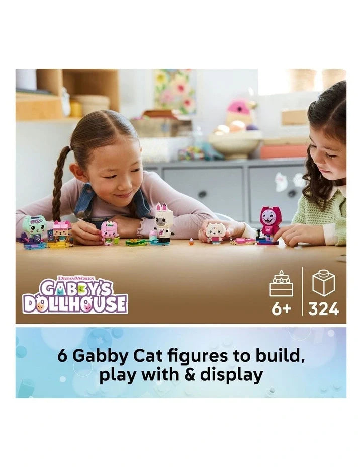 LEGO Gabby's Dollhouse Brick Built Cat Friends 11215