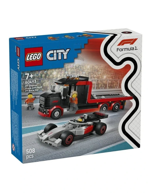 LEGO City F1 Display Truck with Audi F1 Race Car 60493