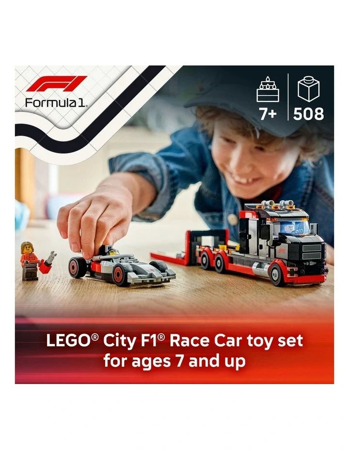 LEGO City F1 Display Truck with Audi F1 Race Car 60493