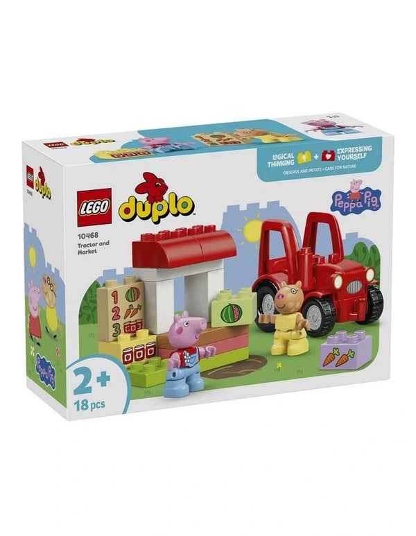 LEGO Duplo Peppa Pig Tractor And Market 10468