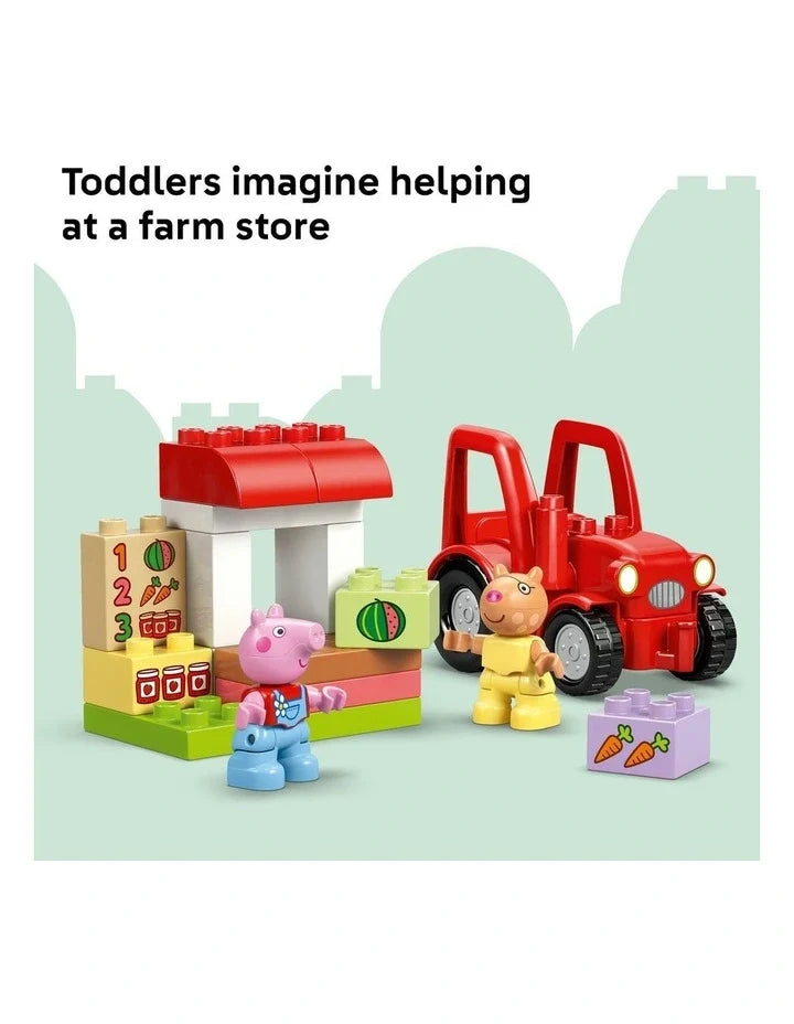 LEGO Duplo Peppa Pig Tractor And Market 10468