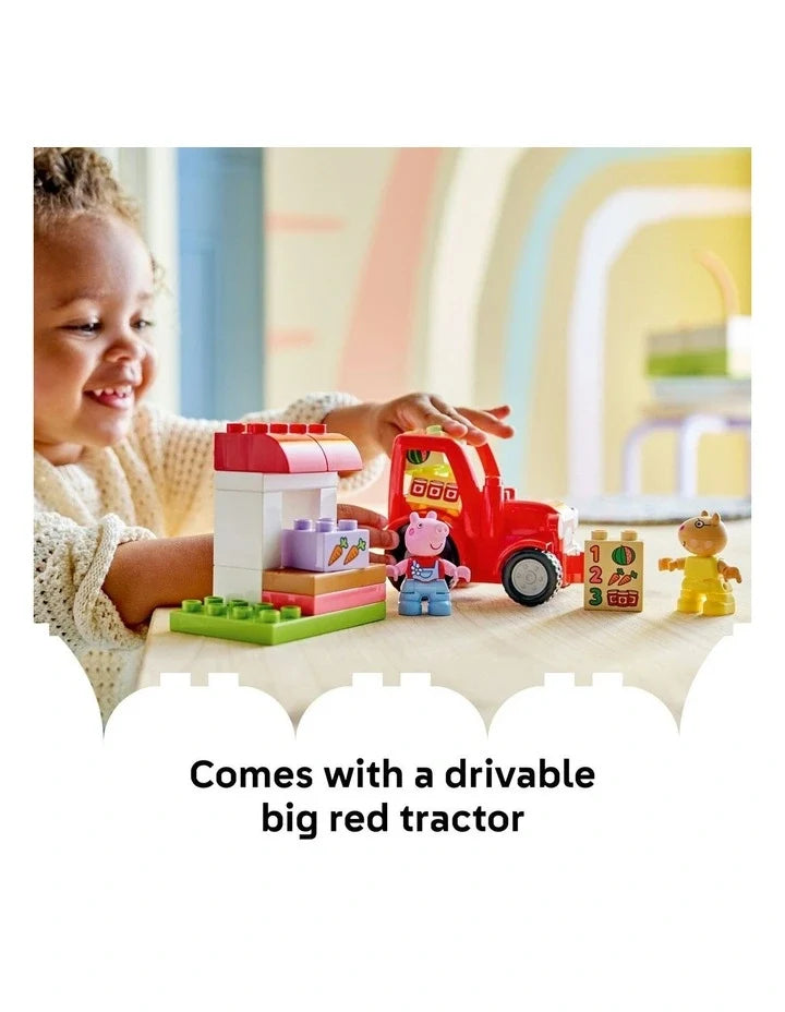 LEGO Duplo Peppa Pig Tractor And Market 10468