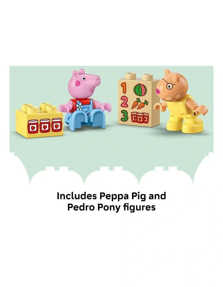 LEGO Duplo Peppa Pig Tractor And Market 10468