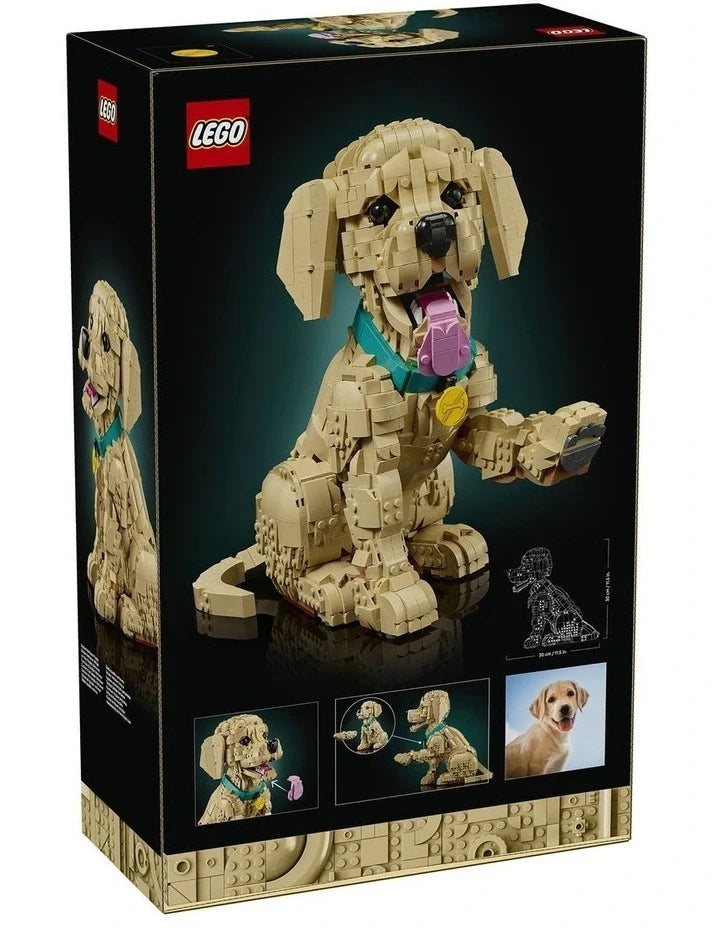 LEGO Icons Golden Retriever Puppy 11384