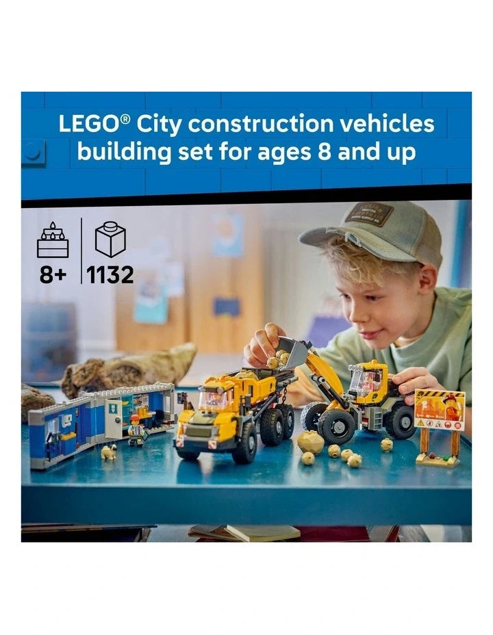 LEGO City Dump Truck & Front End Loader Building Set 60494