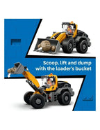LEGO City Dump Truck & Front End Loader Building Set 60494