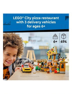 LEGO City Pizza Delivery Experience With Vehicles Playset 60496