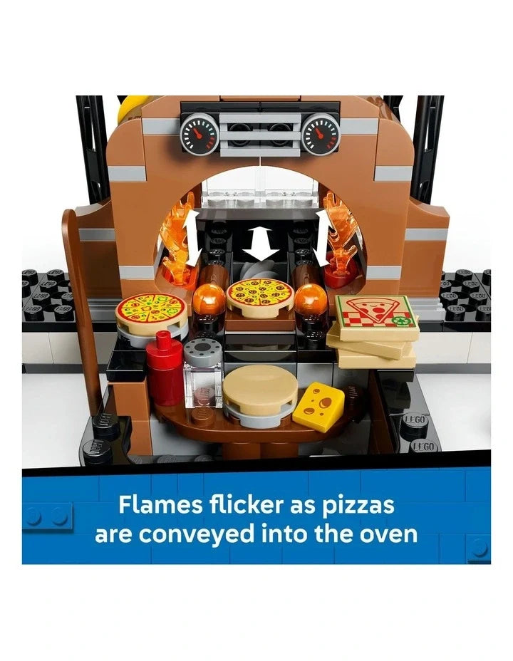 LEGO City Pizza Delivery Experience With Vehicles Playset 60496
