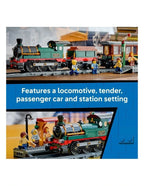 LEGO City Vintage Steam Train Building Set 60511