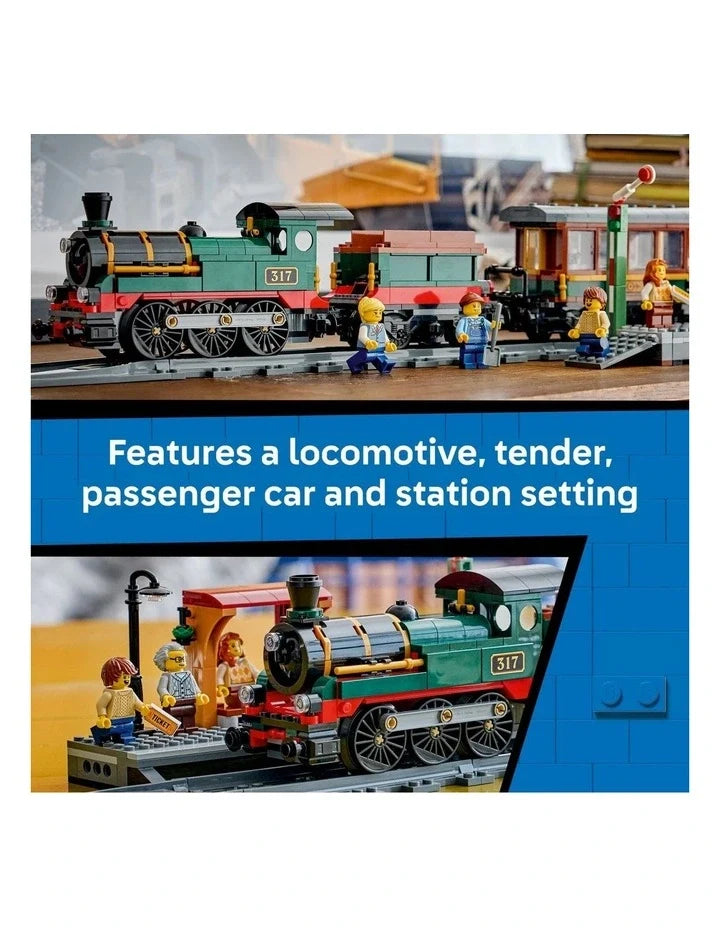 LEGO City Vintage Steam Train Building Set 60511