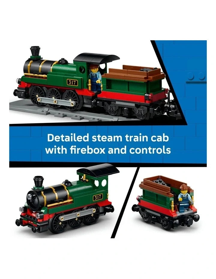 LEGO City Vintage Steam Train Building Set 60511
