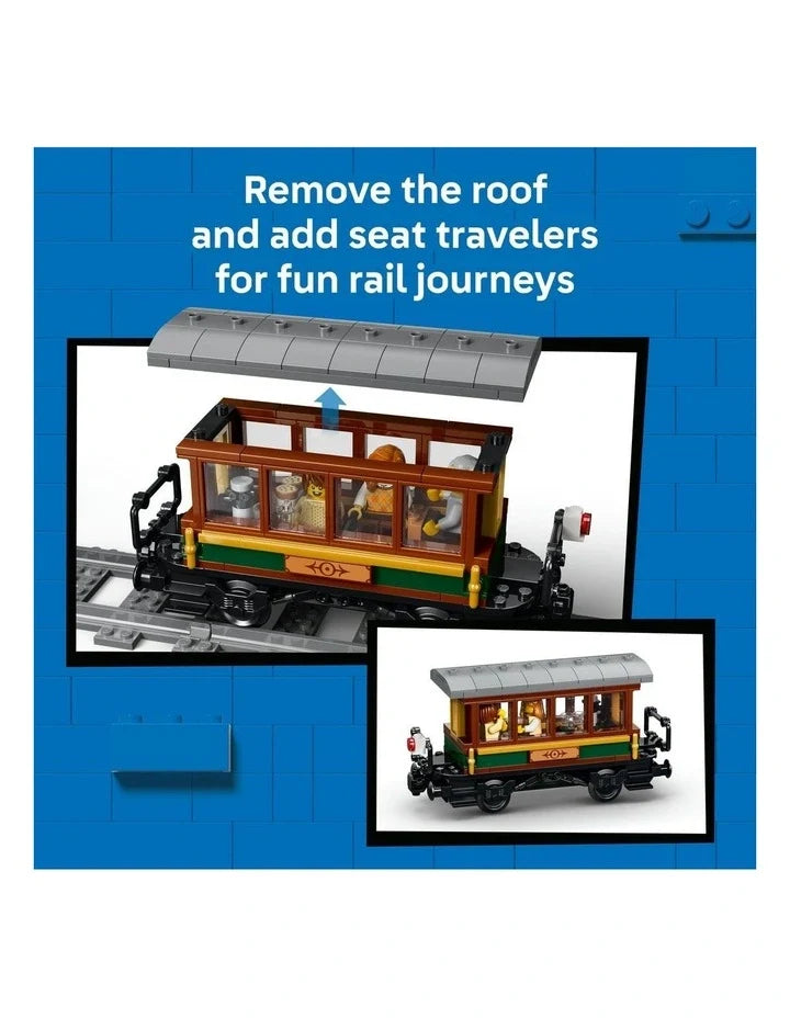 LEGO City Vintage Steam Train Building Set 60511