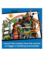 LEGO City Lava Land Roller Coaster Park 60501
