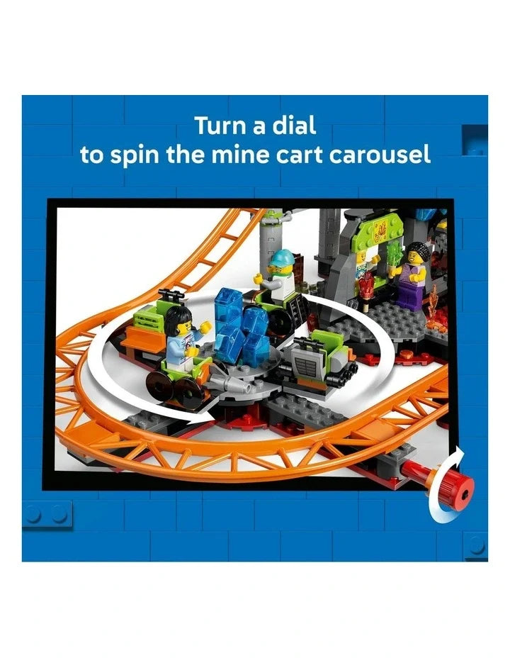LEGO City Lava Land Roller Coaster Park 60501