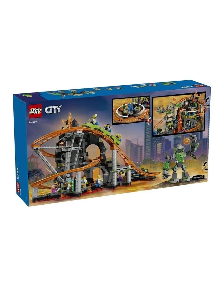 LEGO City Lava Land Roller Coaster Park 60501