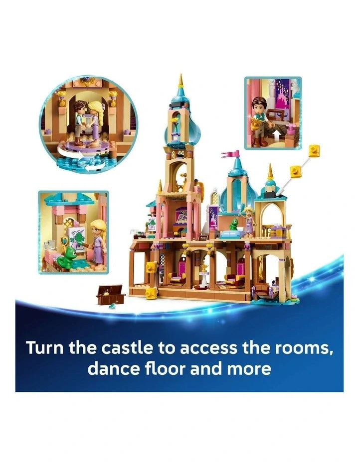 LEGO Disney Princess Rapunzel's Castle Brick Built Toy 43297