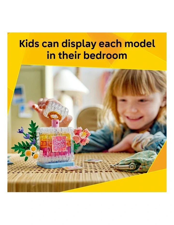 LEGO 3 in 1 Floral Decor Creator Perfume Bottle 31383