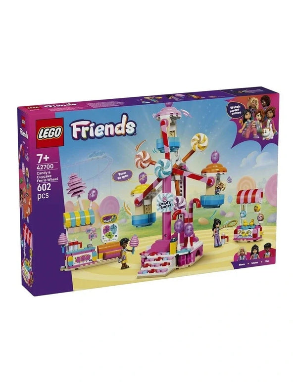 LEGO Candy & Cupcake Ferris Wheel Friends Pretend Play Toy 42700