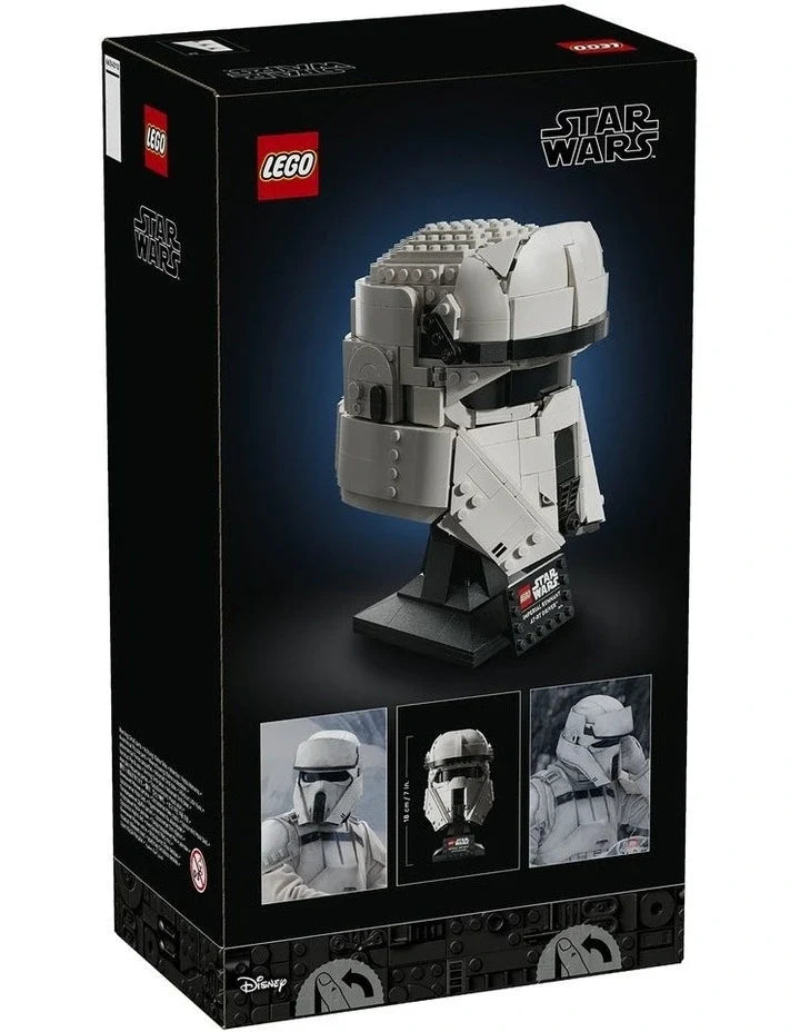 LEGO Star Wars TM Imperial Remnant At-Rt Driver Helmet Building Set 75458