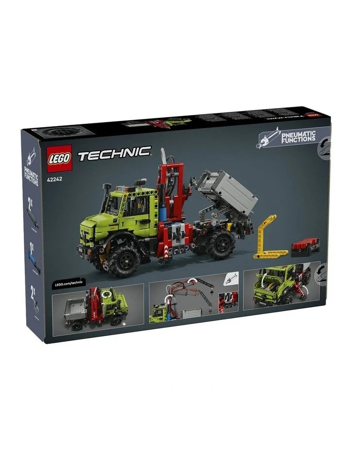 LEGO Technic Mercedes-Benz Unimog U 5023 with Crane Model Building 42242