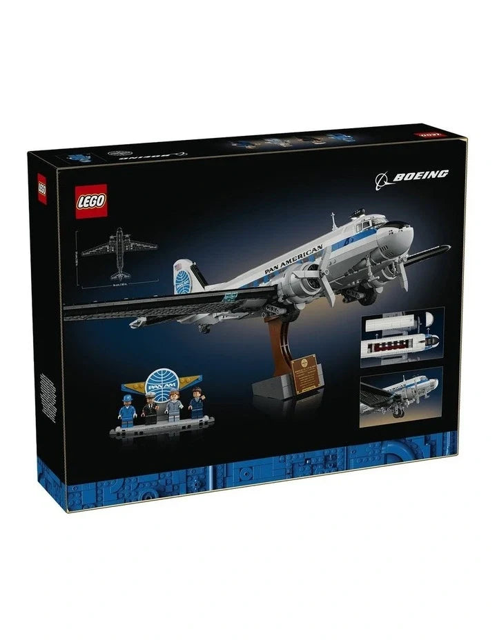 LEGO Icons Douglas DC-3 Pan Am Airliner 11378