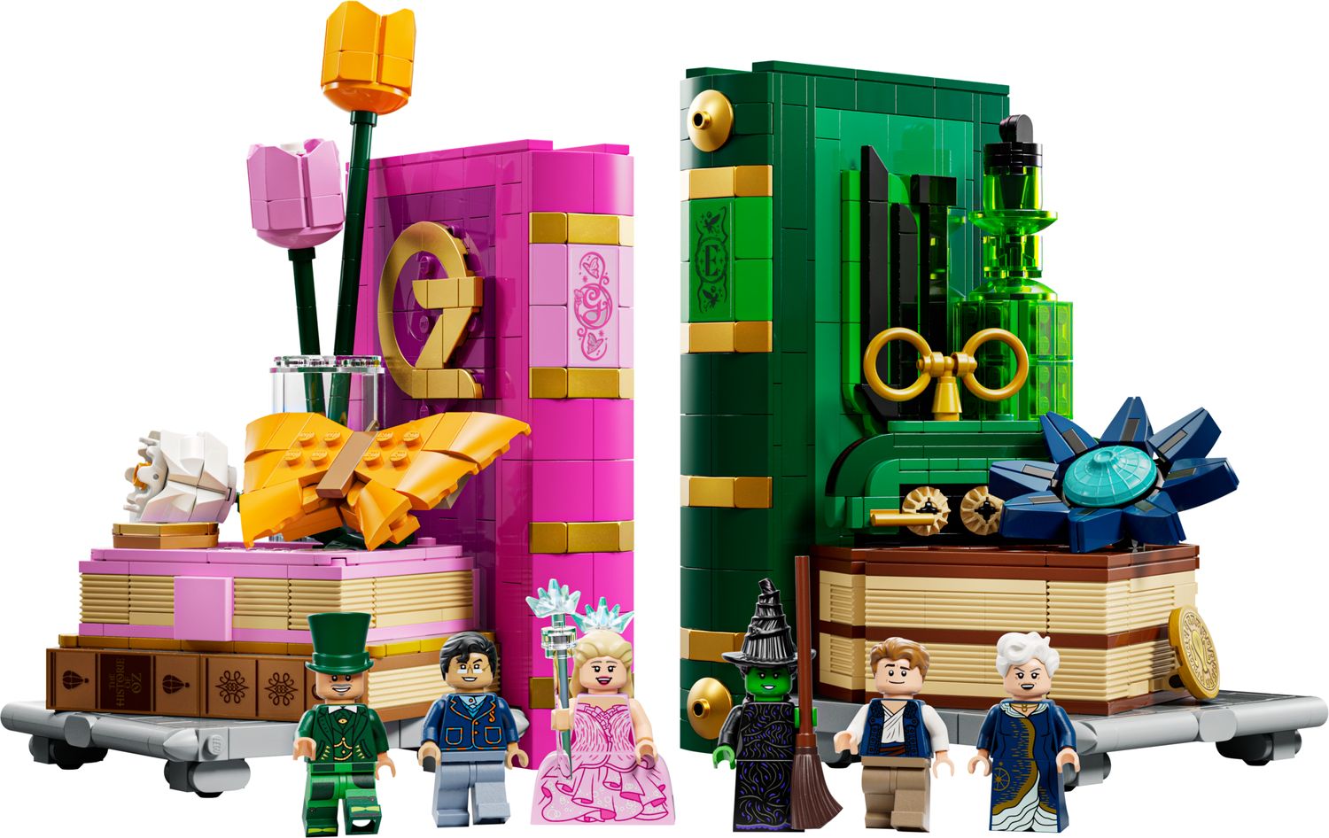 LEGO Wicked Glinda & Elphaba 75691 Bookends