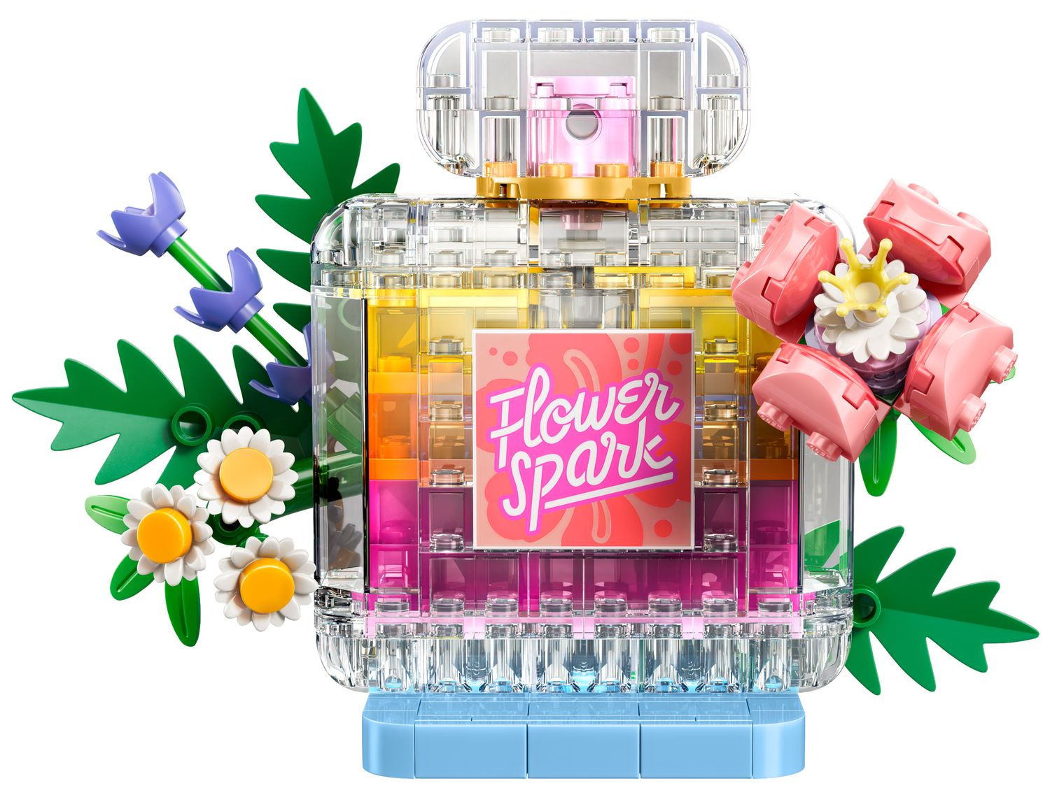 LEGO 3 in 1 Floral Decor Creator Perfume Bottle 31383