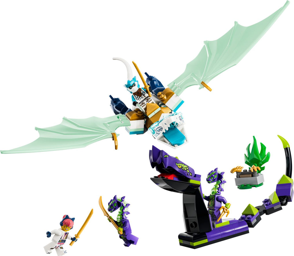 LEGO Ninjago Zane's Ice Dragon Battle 71865