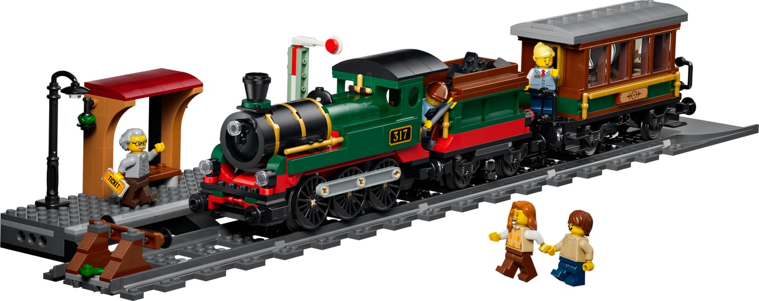 LEGO City Vintage Steam Train Building Set 60511